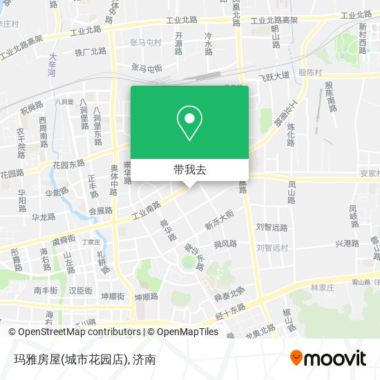 玛雅房屋(城市花园店)地图
