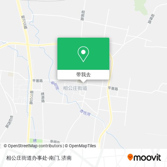 相公庄街道办事处-南门地图