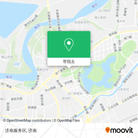 济南服务区地图