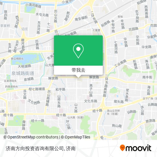 济南方向投资咨询有限公司地图