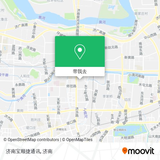 济南宝顺捷通讯地图