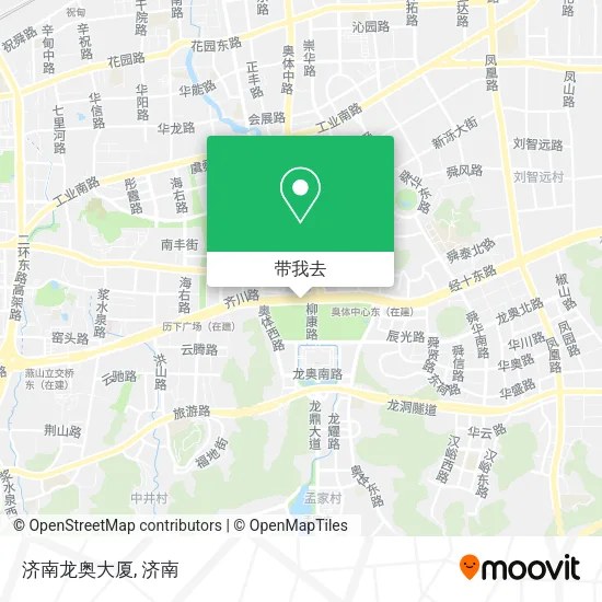 济南龙奥大厦地图