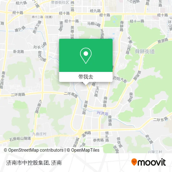 济南市中控股集团地图
