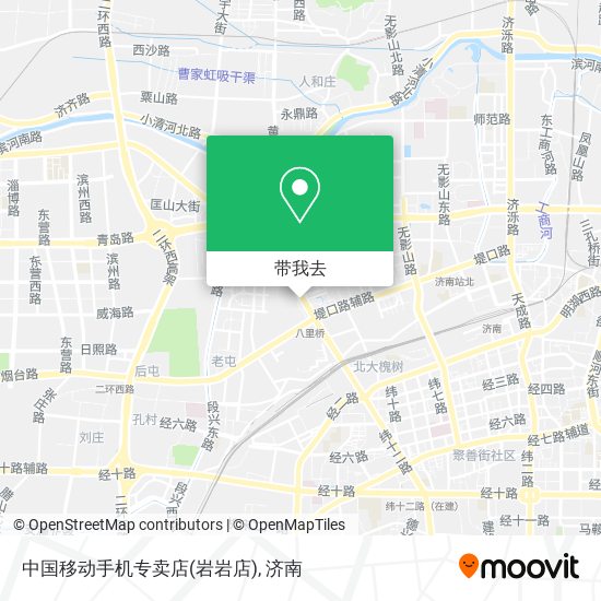 中国移动手机专卖店(岩岩店)地图