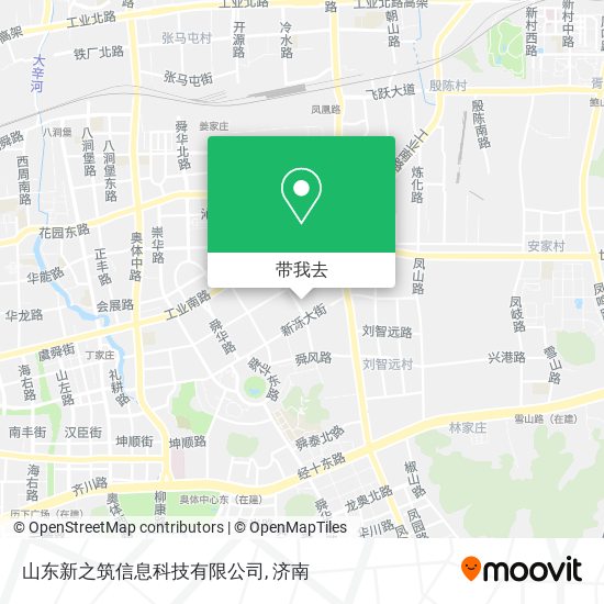 山东新之筑信息科技有限公司地图