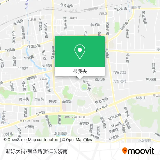 新泺大街/舜华路(路口)地图