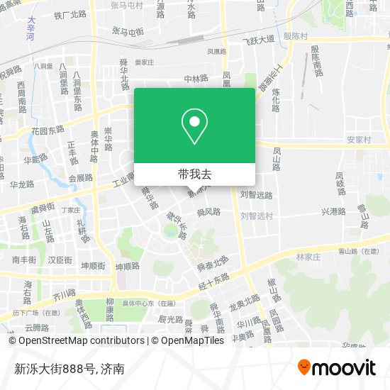 新泺大街888号地图