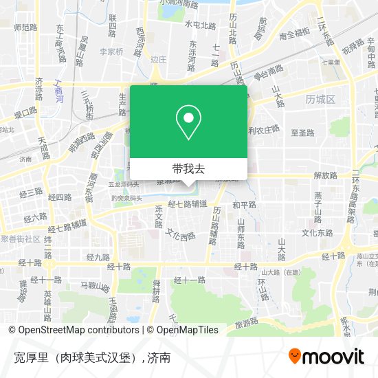 宽厚里（肉球美式汉堡）地图