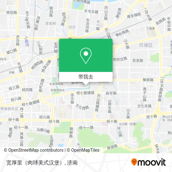 宽厚里（肉球美式汉堡）地图