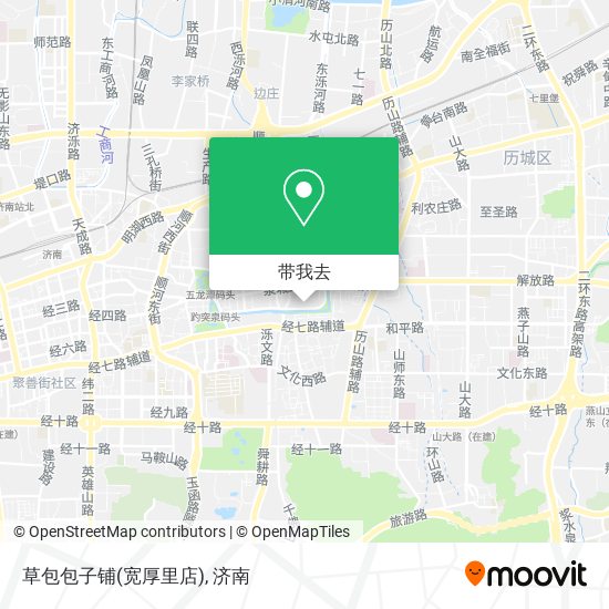 草包包子铺(宽厚里店)地图