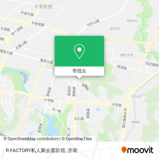 R-FACTORY私人聚会轰趴馆地图