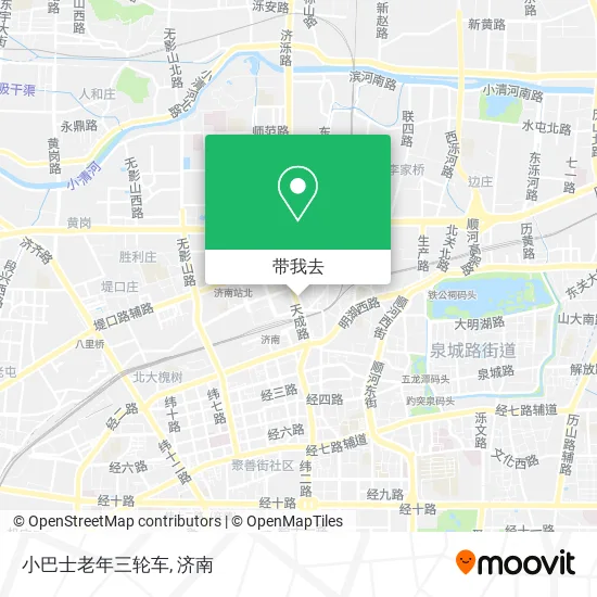小巴士老年三轮车地图