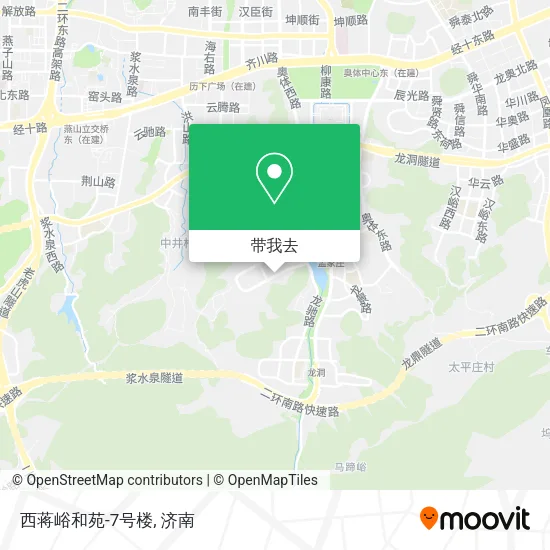 西蒋峪和苑-7号楼地图