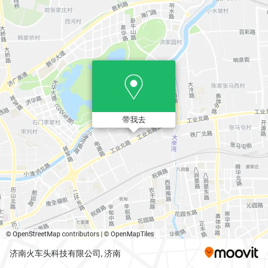 济南火车头科技有限公司地图