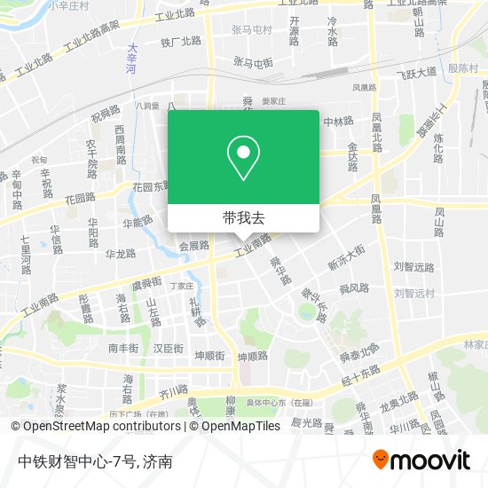 中铁财智中心-7号地图