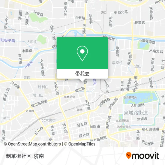 制革街社区地图