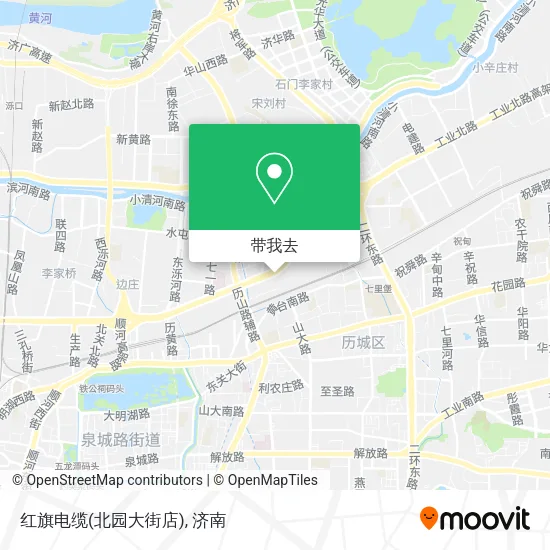 红旗电缆(北园大街店)地图