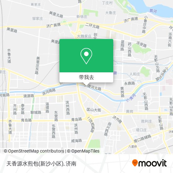 天香源水煎包(新沙小区)地图