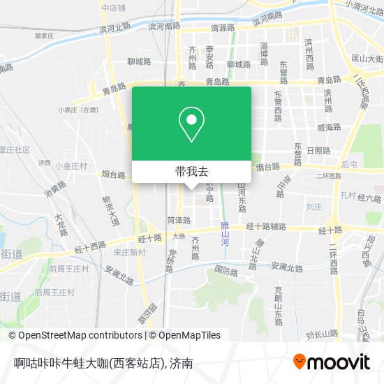 啊咕咔咔牛蛙大咖(西客站店)地图