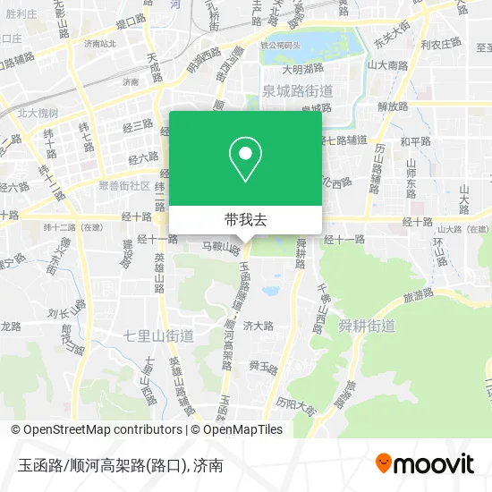 玉函路/顺河高架路(路口)地图