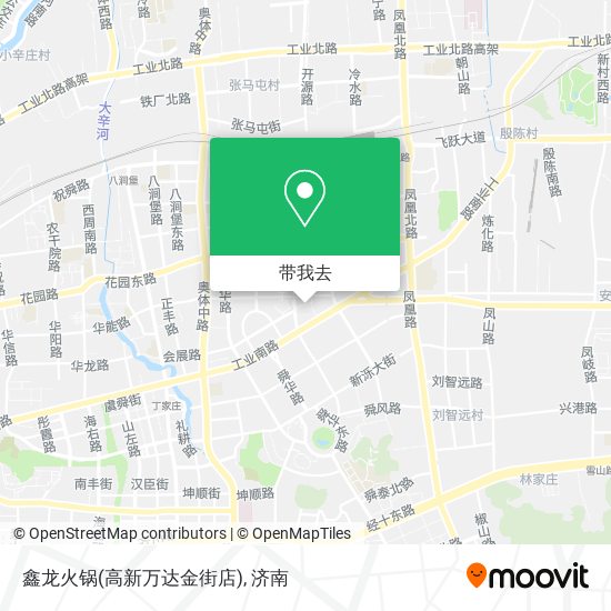 鑫龙火锅(高新万达金街店)地图