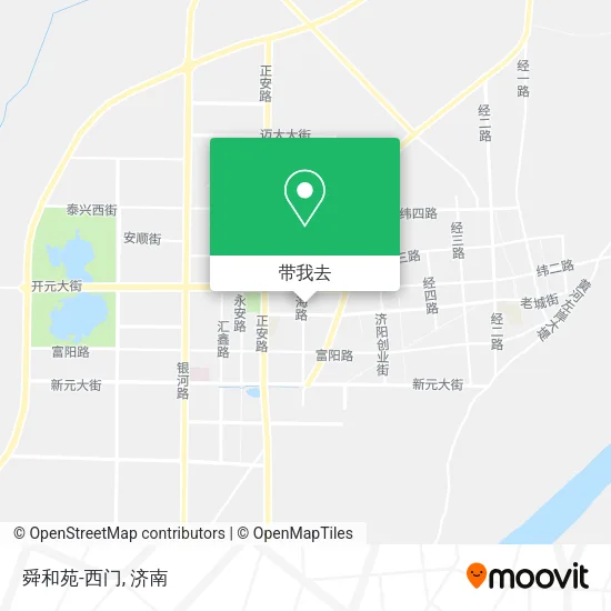 舜和苑-西门地图