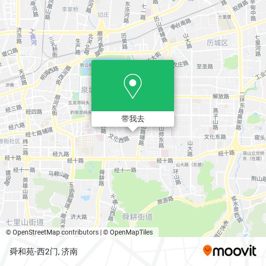 舜和苑-西2门地图