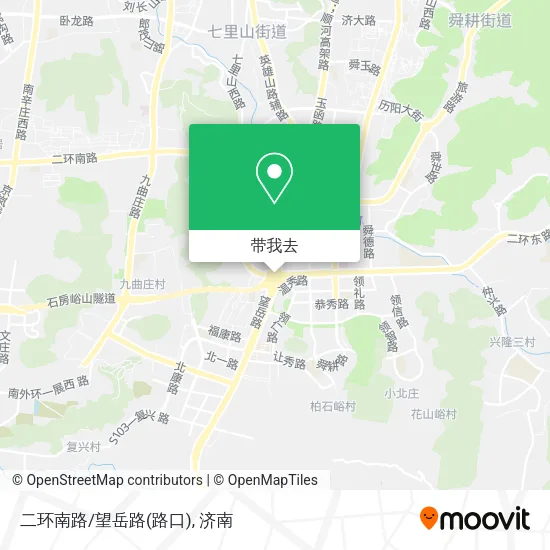二环南路/望岳路(路口)地图