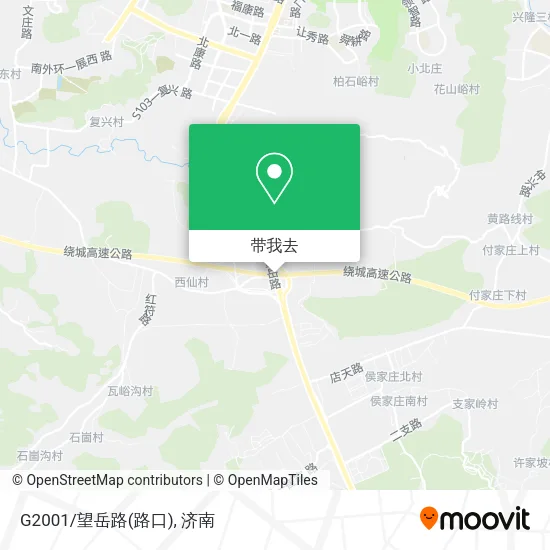 G2001/望岳路(路口)地图
