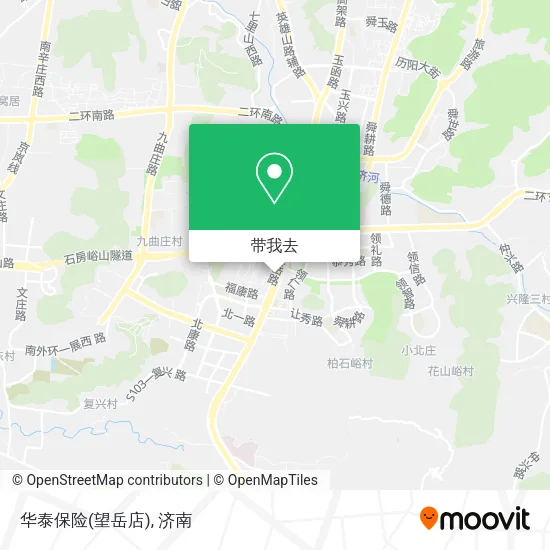 华泰保险(望岳店)地图