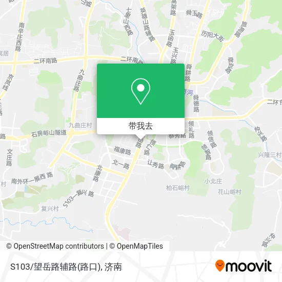 S103/望岳路辅路(路口)地图