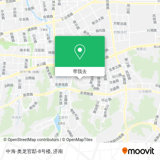 中海·奥龙官邸-8号楼地图