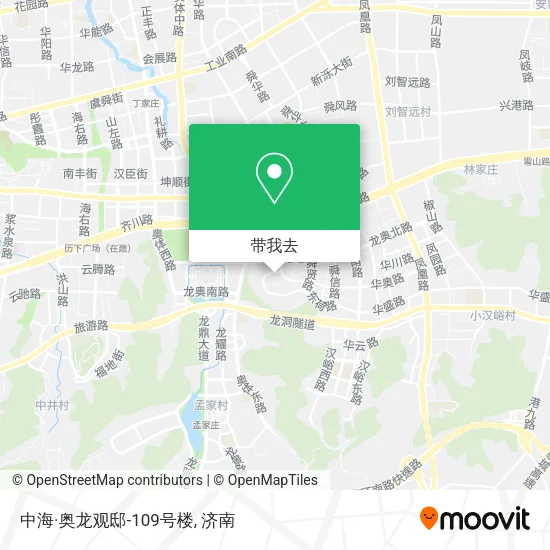 中海·奥龙观邸-109号楼地图