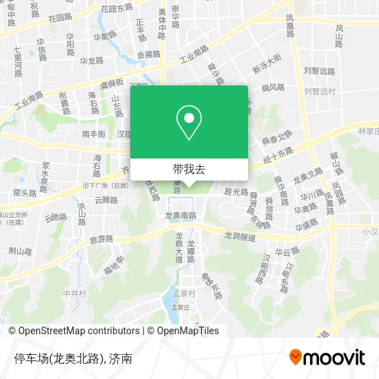 停车场(龙奥北路)地图