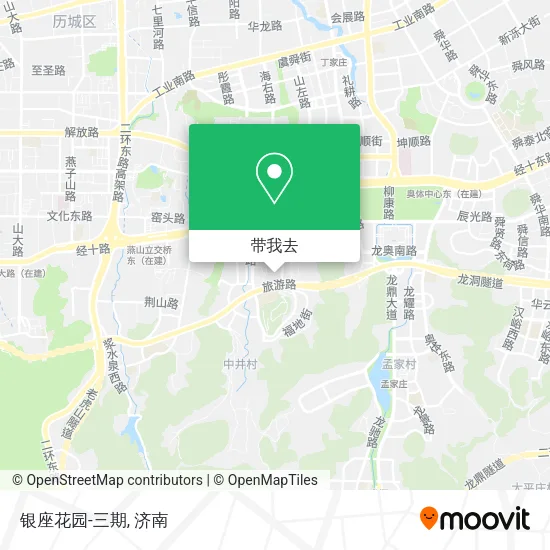 银座花园-三期地图