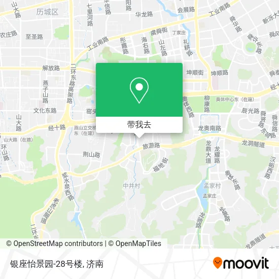 银座怡景园-28号楼地图