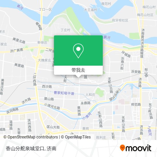 香山分舵泉城堂口地图