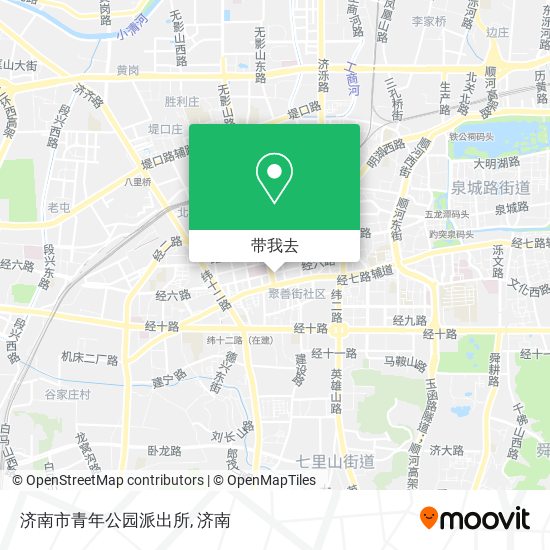 济南市青年公园派出所地图