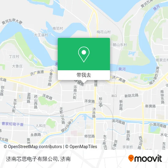 济南芯思电子有限公司地图
