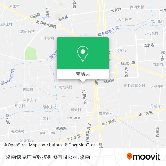 济南快克广宣数控机械有限公司地图