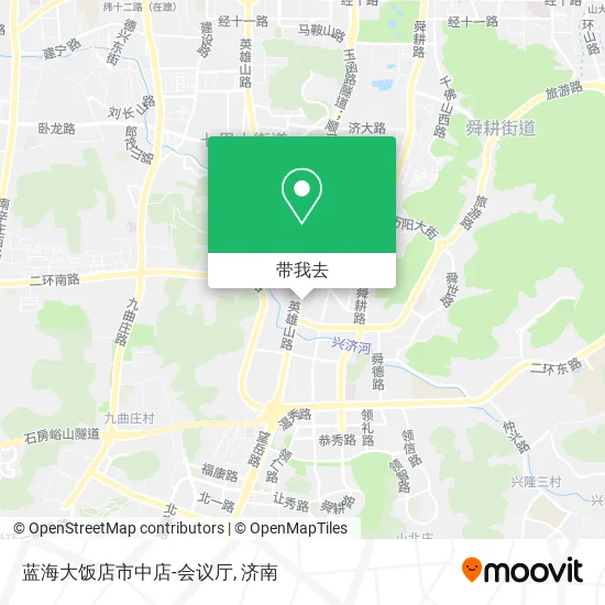 蓝海大饭店市中店-会议厅地图
