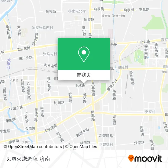 凤凰火烧烤店地图