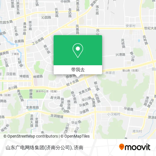 山东广电网络集团(济南分公司)地图