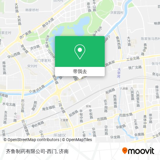 齐鲁制药有限公司-西门地图