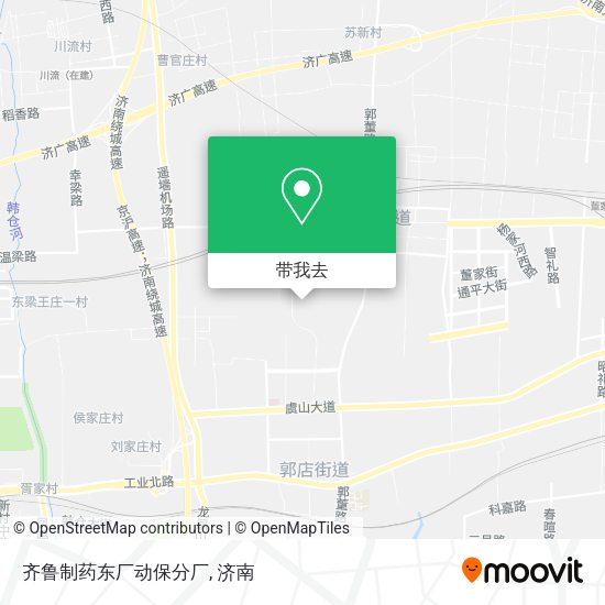 齐鲁制药东厂动保分厂地图