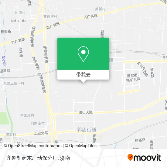 齐鲁制药东厂动保分厂地图