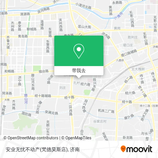 安业无忧不动产(梵德昊斯店)地图