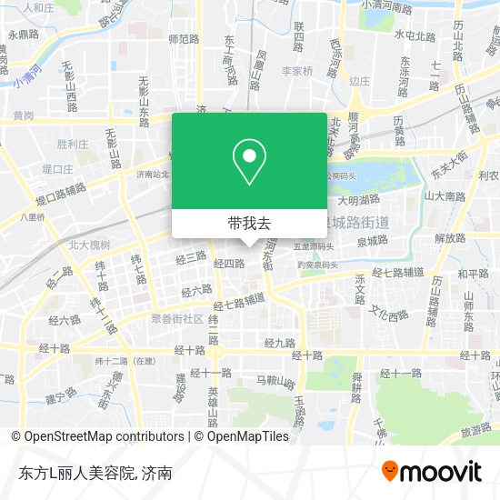 东方L丽人美容院地图