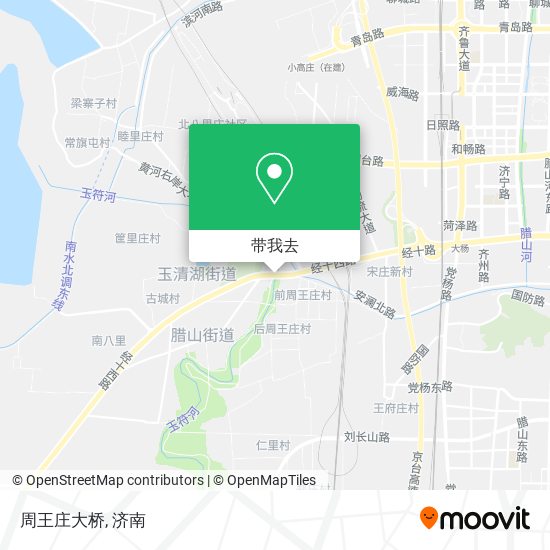 周王庄大桥地图