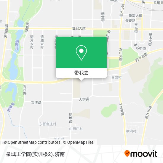 泉城工学院(实训楼2)地图